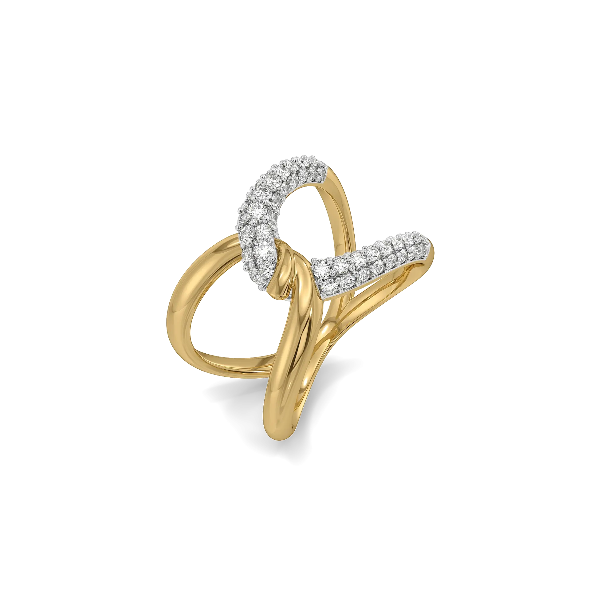 Loops & Links - Lab Diamond Ring