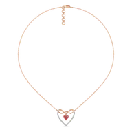 "Love on a String" - Lab Diamond Necklace thumbnail 6