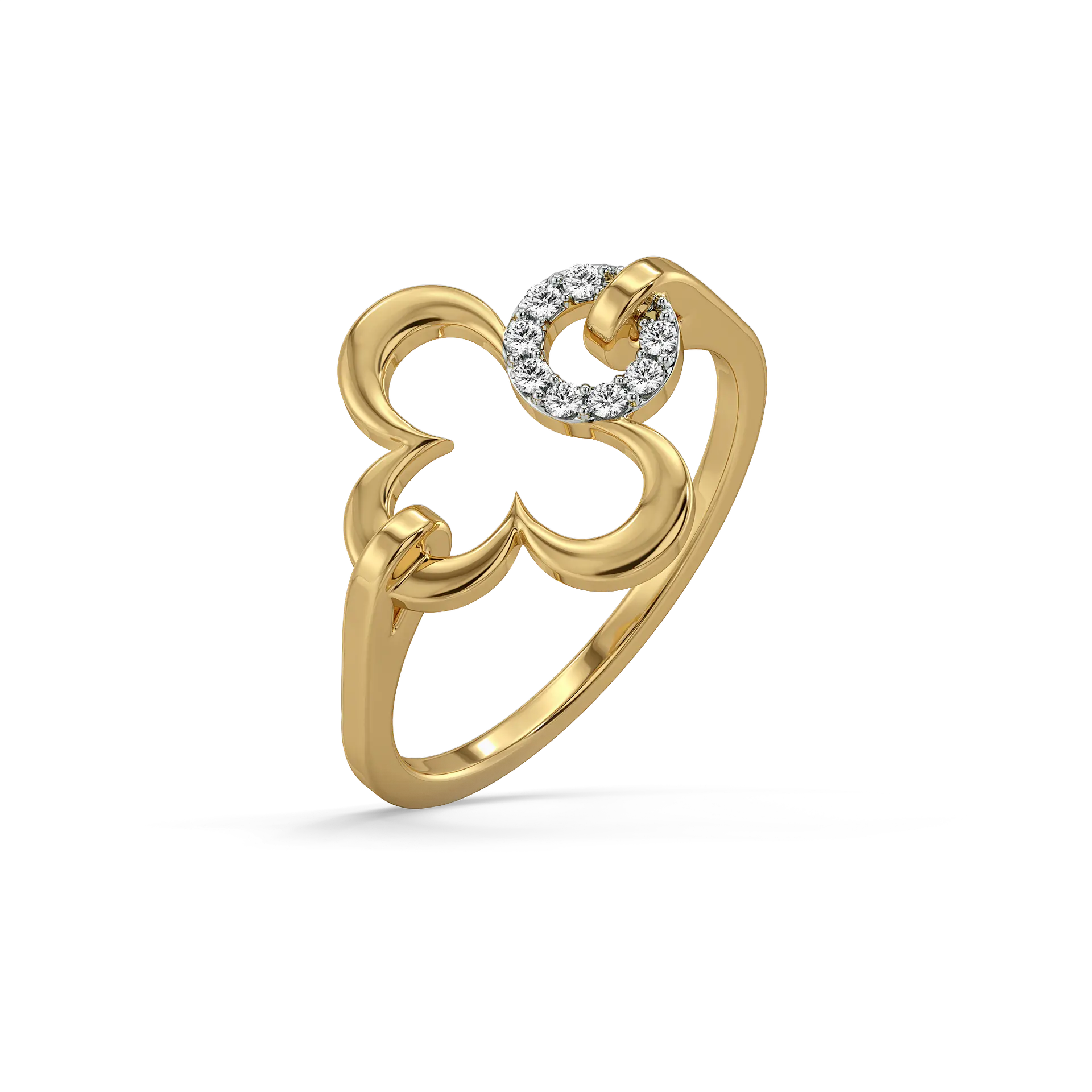 Lucky Bloom - Lab Diamond Ring — image 1