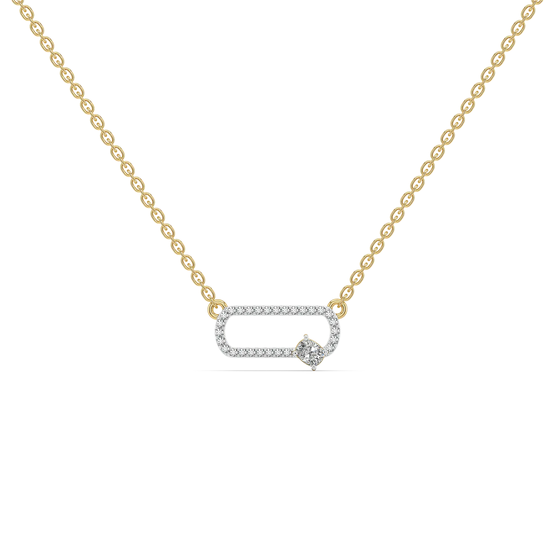 Lume Arc - Lab Diamond Necklace — image 1