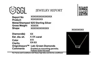 Lume Arc - Lab Diamond Necklace thumbnail 4