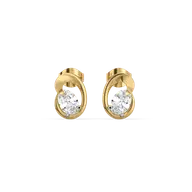 Lume Arc - Lab Diamond Solitaire Earring thumbnail 2