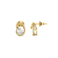 Lume Arc - Lab Diamond Solitaire Earring thumbnail 3