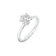 Luminous Charm - Lab Diamond Solitaire Ring thumbnail 1