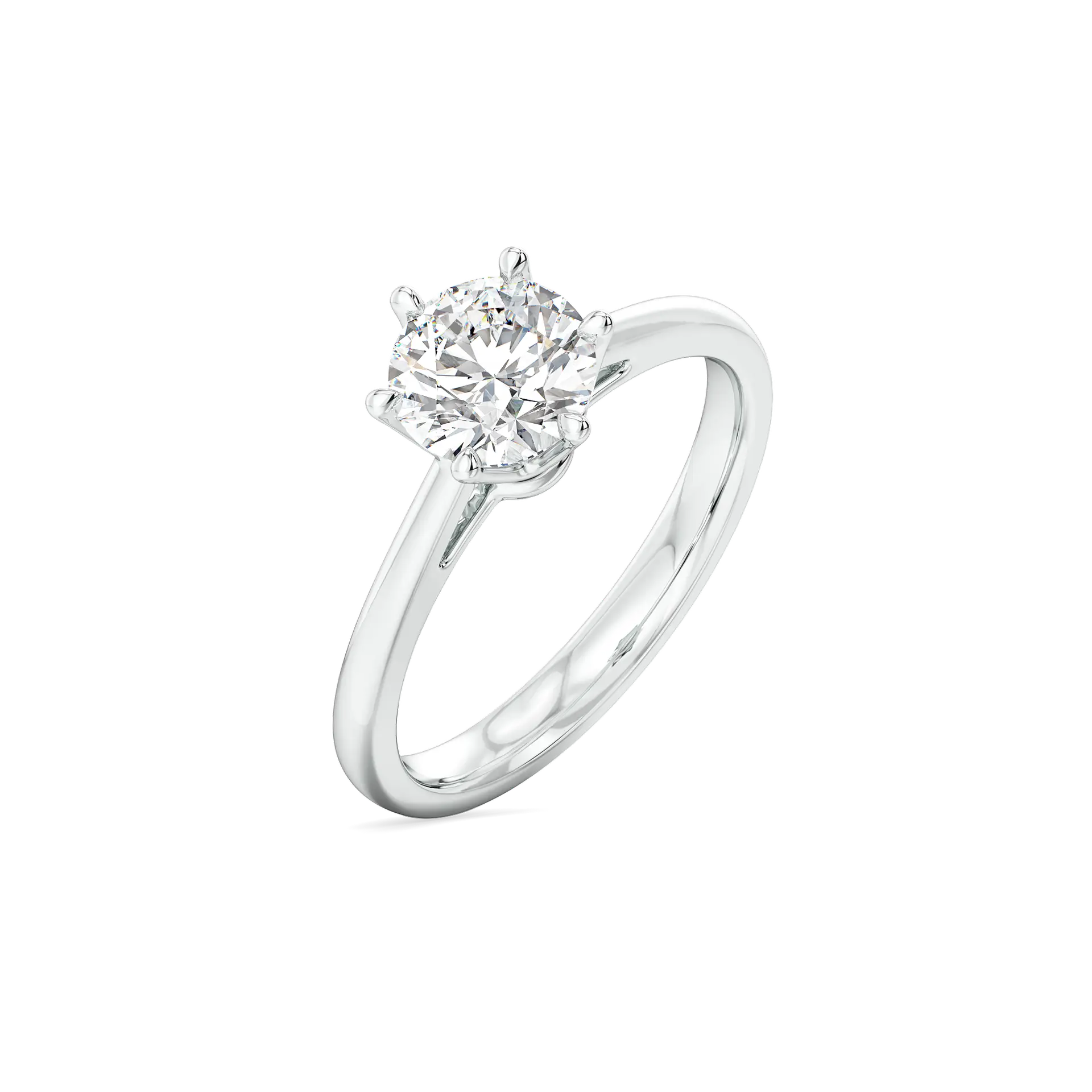 Luminous Charm - Lab Diamond Solitaire Ring — image 1