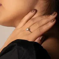 Luminous Charm - Lab Diamond Solitaire Ring thumbnail 2