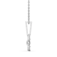 Majestic Emeralds - Pure Gold Lab Diamond Pendant thumbnail 5