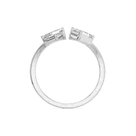 Majestic Emeralds - Pure Gold Lab Diamond Ring thumbnail 3