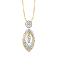 Marquise Mirage - Lab Diamond Pendant thumbnail 1