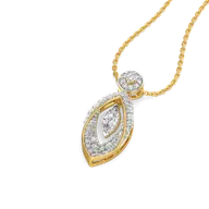 Marquise Mirage - Lab Diamond Pendant thumbnail 2