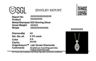 Marquise Mirage - Lab Diamond Pendant thumbnail 4