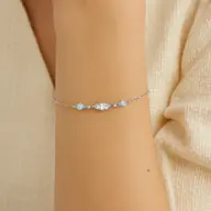 Marquise Mist - Pure Gold Lab Diamond Bracelet thumbnail 2