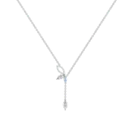 Marquise Mist - Pure Gold Lab Diamond Necklace thumbnail 2