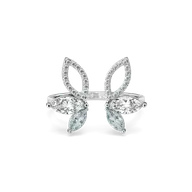 Marquise Mist - Pure Gold Lab Diamond Ring thumbnail 2