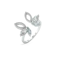 Marquise Mist - Pure Gold Lab Diamond Ring thumbnail 3