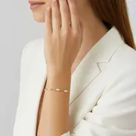 Marquise Station - Lab Diamond Bracelet thumbnail 4
