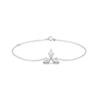 Marquise Triad - Pure Gold Lab Diamond Bracelet thumbnail 1