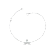 Marquise Triad - Pure Gold Lab Diamond Bracelet thumbnail 3