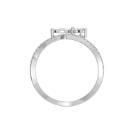 Marquise Triad - Pure Gold Lab Diamond Ring thumbnail 4