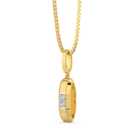 Masculine Edge - Lab Diamond Men's Pendant thumbnail 3