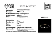 Midnight Enchanted - Lab Diamond Clover Bracelet thumbnail 7