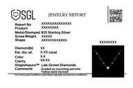 Midnight Enchanted - Lab Diamond Clover Necklace thumbnail 7