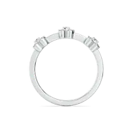 Mini Flower - Lab Diamond Sequence Ring thumbnail 4