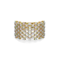 Moonlace Majesty - Pure Gold Lab Diamond Ring thumbnail 2