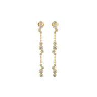 Morning Frost - Lab Diamond Solitaire Earrings thumbnail 1