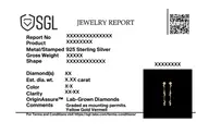 Morning Frost - Lab Diamond Solitaire Earrings thumbnail 6