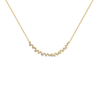 Morning Frost - Lab Diamond Solitaire Necklace thumbnail 1
