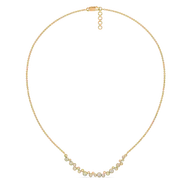 Morning Frost - Lab Diamond Solitaire Necklace thumbnail 5