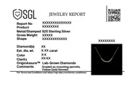 Morning Frost - Lab Diamond Solitaire Necklace thumbnail 6