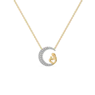 Mother Moon - Lab Diamond Necklace thumbnail 1