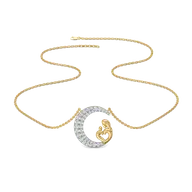 Mother Moon - Lab Diamond Necklace thumbnail 3