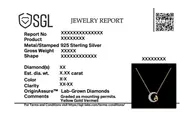 Mother Moon - Lab Diamond Necklace thumbnail 6