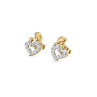 Mother Moon - Lab Diamond Stud Earrings thumbnail 1