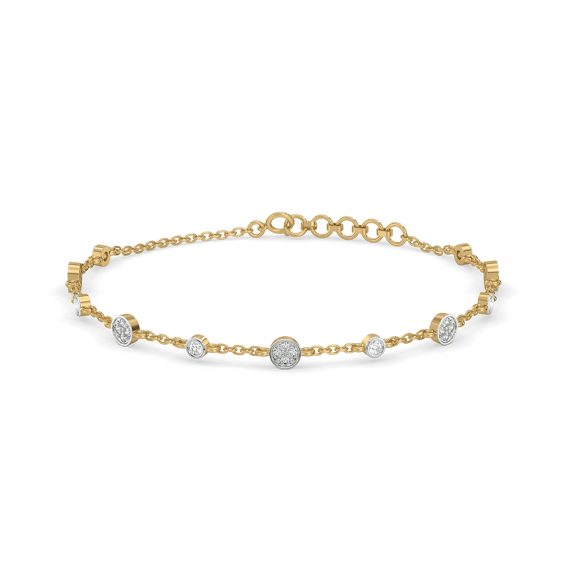 Multi Spheres - Lab Diamond Radiance Bracelet — image 1