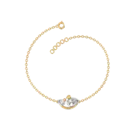 Nestled Bonds - Lab Diamond Bracelet thumbnail 3