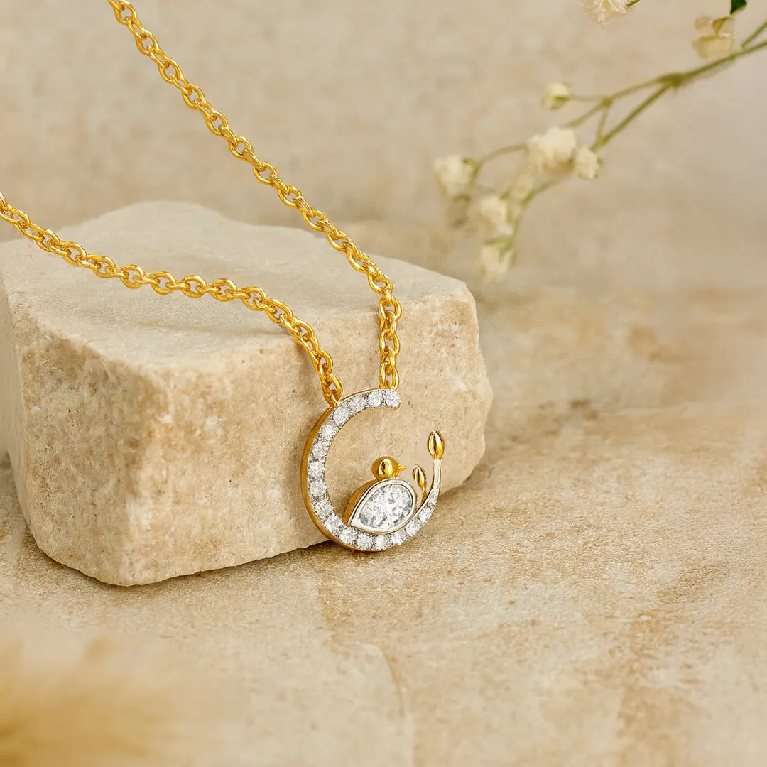Nestled Bonds - Lab Diamond Necklace — image 1
