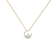 Nestled Bonds - Lab Diamond Necklace thumbnail 2