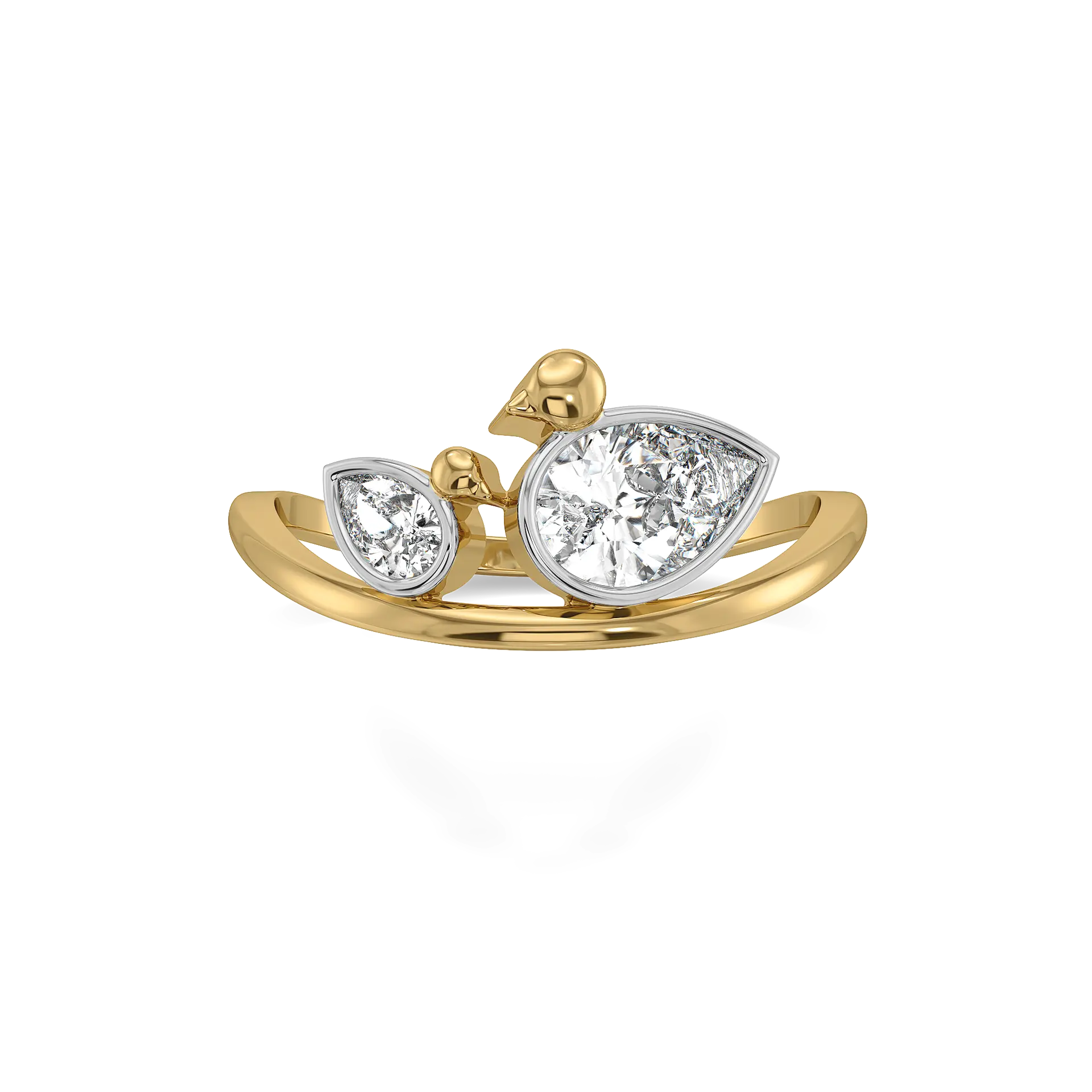 Nestled Bonds - Lab Diamond Ring — image 1