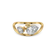 Nestled Bonds - Lab Diamond Ring thumbnail 3