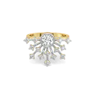 Nightfall Ignite - Pure Gold Lab Diamond Ring thumbnail 4