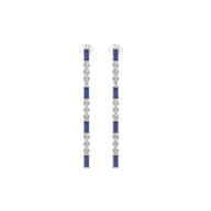 Nightfall - Lab Diamond Drop Earrings thumbnail 1