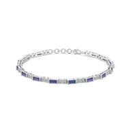 Nightfall - Lab Diamond Tennis Bracelet thumbnail 1