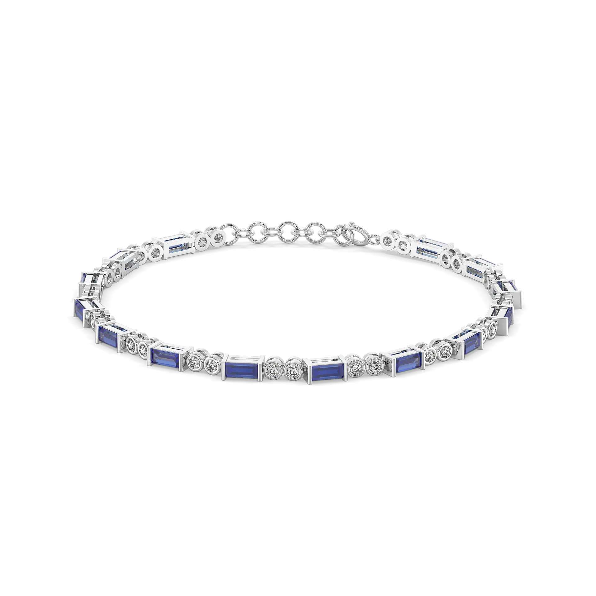 Nightfall - Lab Diamond Tennis Bracelet