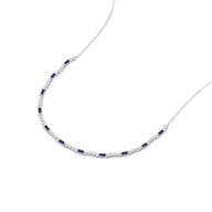 Nightfall - Lab Diamond Tennis Necklace thumbnail 1