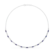 Nightfall - Lab Diamond Tennis Necklace thumbnail 3