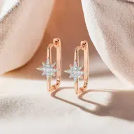 NorthStar Huggies - Lab Diamond Earrings thumbnail 1